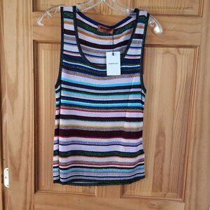 NWT Missoni striped tank top